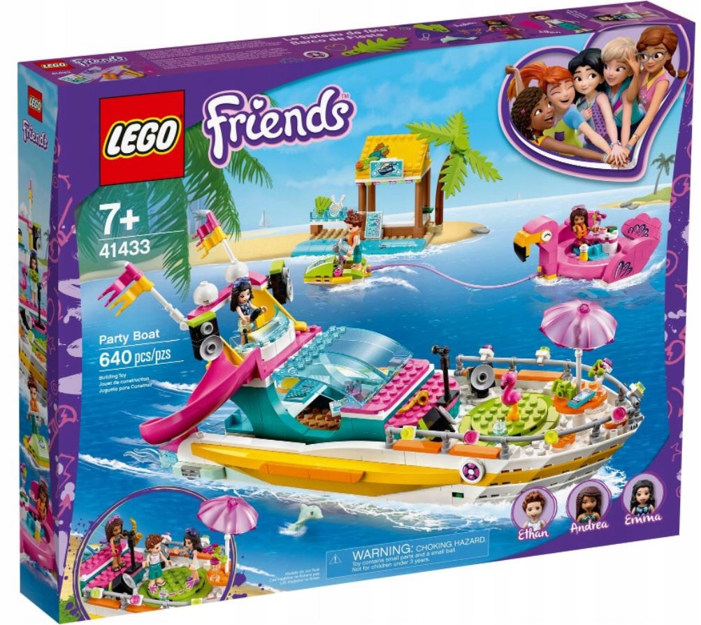 

Lego Friends Party Boat 41433 Łódź Imprezowa