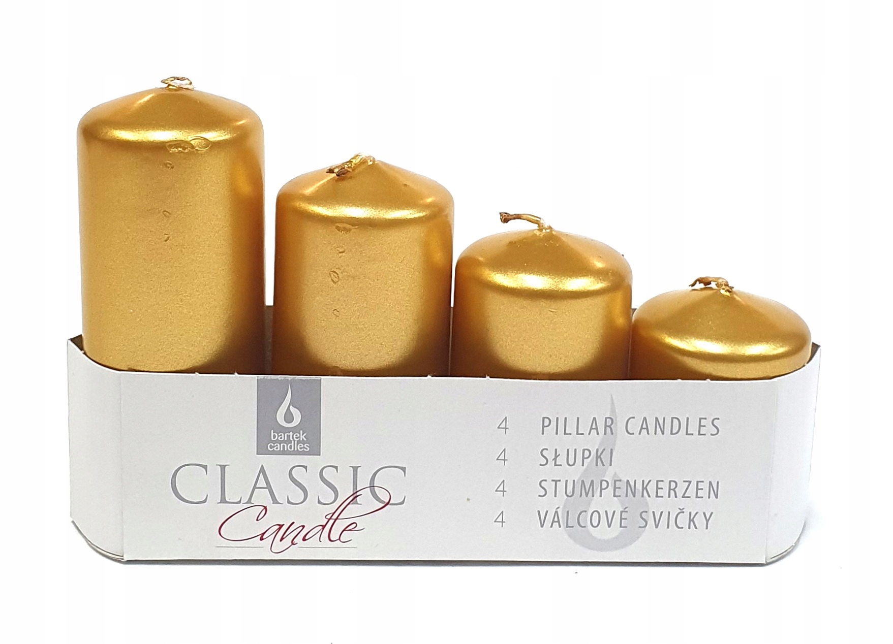 

Świece Classic Adwentowe 40/55-70-85-100 mm 4 Sz