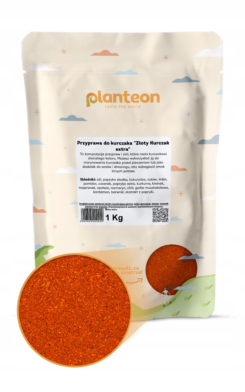 Koření na kuře „Zlaté Kuře extra“ bez chemie 1 kg