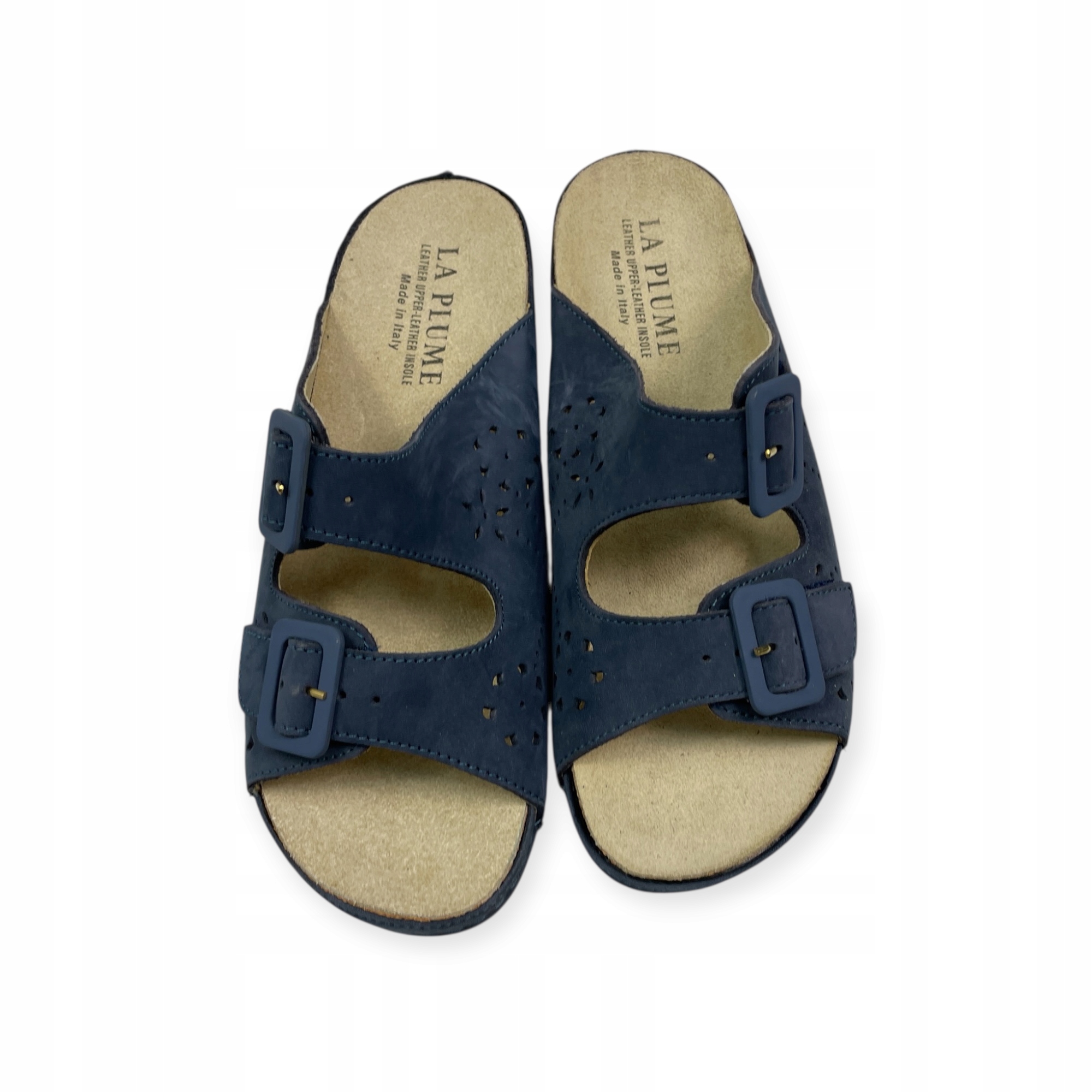 Komfortní kožené nazouváky La Plume – velikost 39