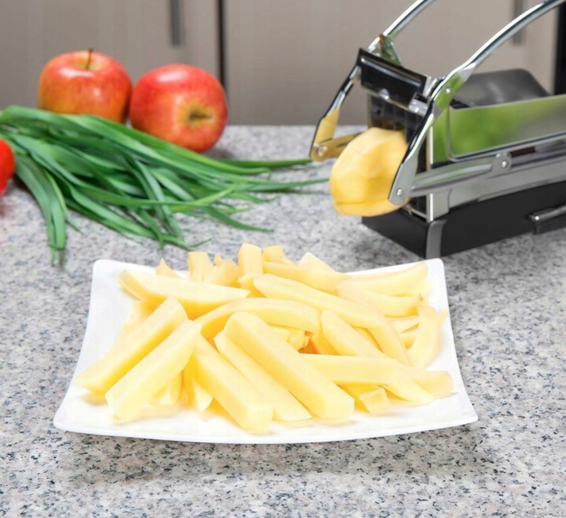 MASZYNKA DO KROJENIA FRYTEK ZIEMNIAKÓW KRAJACZ 2 OSTRZA Rodzaj ręczna