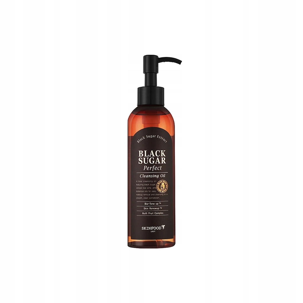 Skinfood Black sugar perfect cleansing oil čistící olej s extraktem z čer