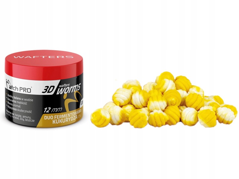 Przynęta 3D Worms Matchpro Duo Cls Wafters 12 mm (20 g)