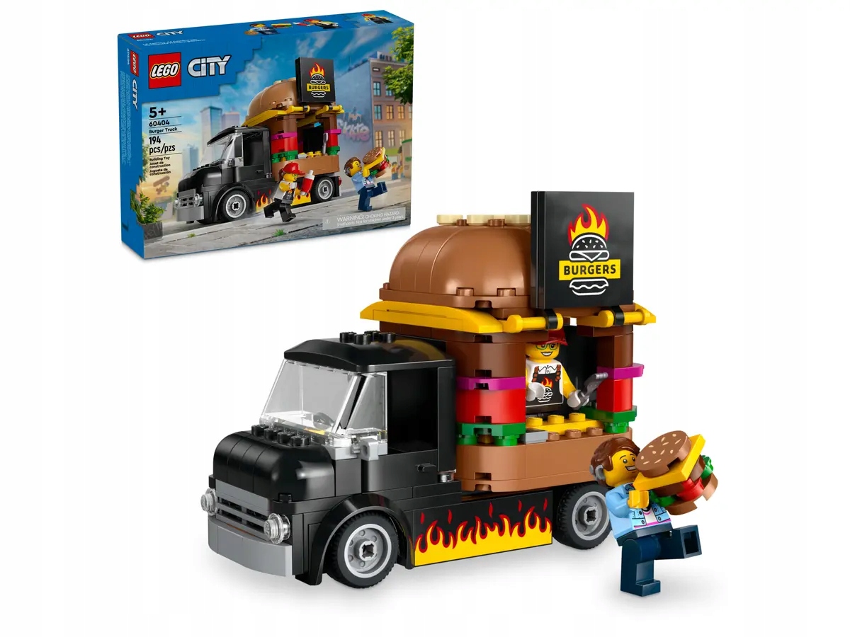 Lego City Kamion S Burgery 60404
