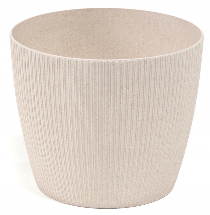 

Doniczka Jumper Eco Wood fi 160 biały