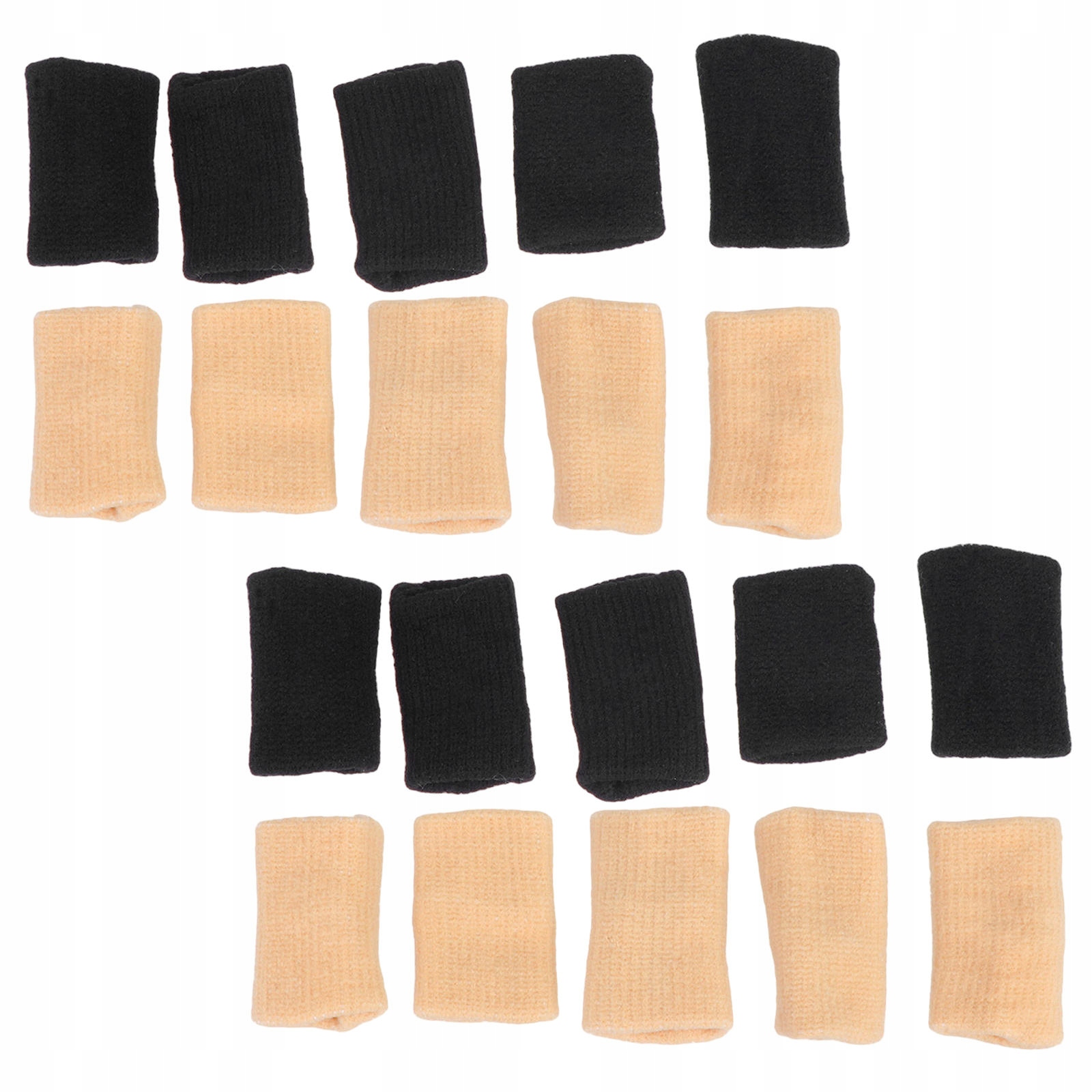 20Pcs Comfortable Finger Arthritis Sleeves with Thumb Support