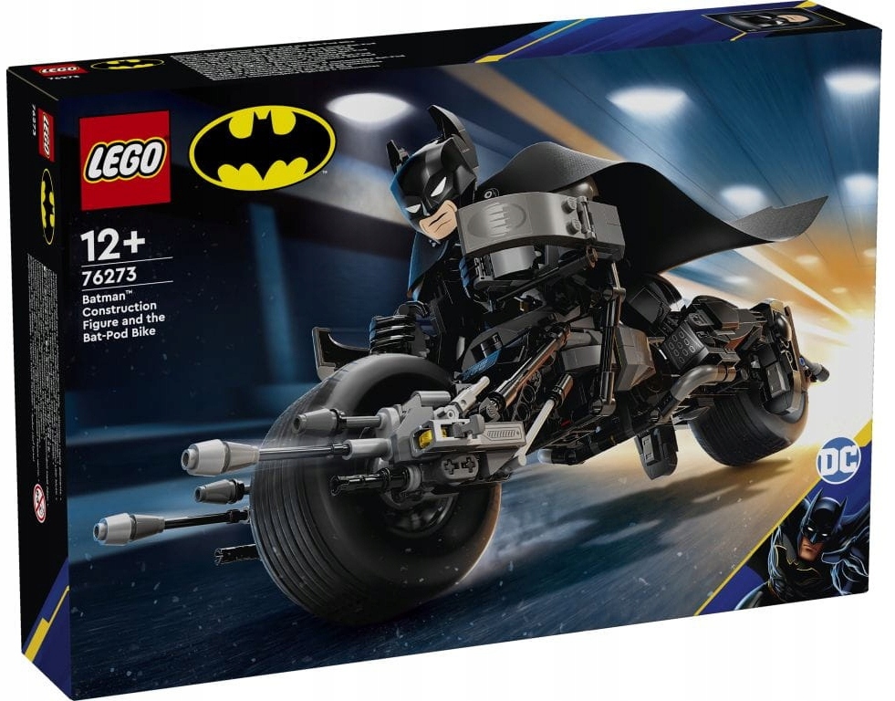 Lego Batman Figurka Batmana K Sestavení A Batcykl Sada 76273