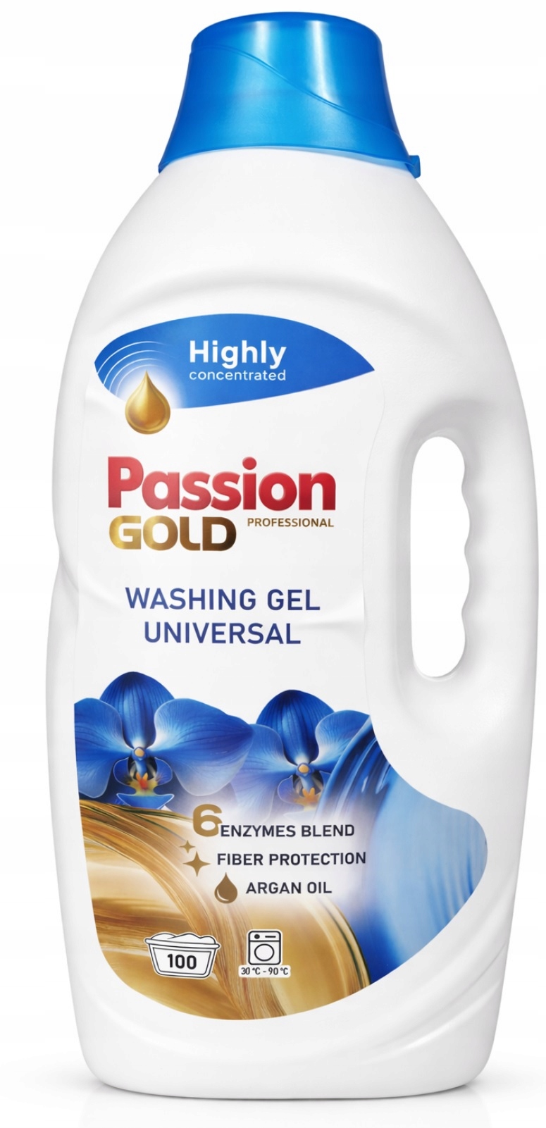 PASSION GOLD Универсальный гель 100 стирок 4Л