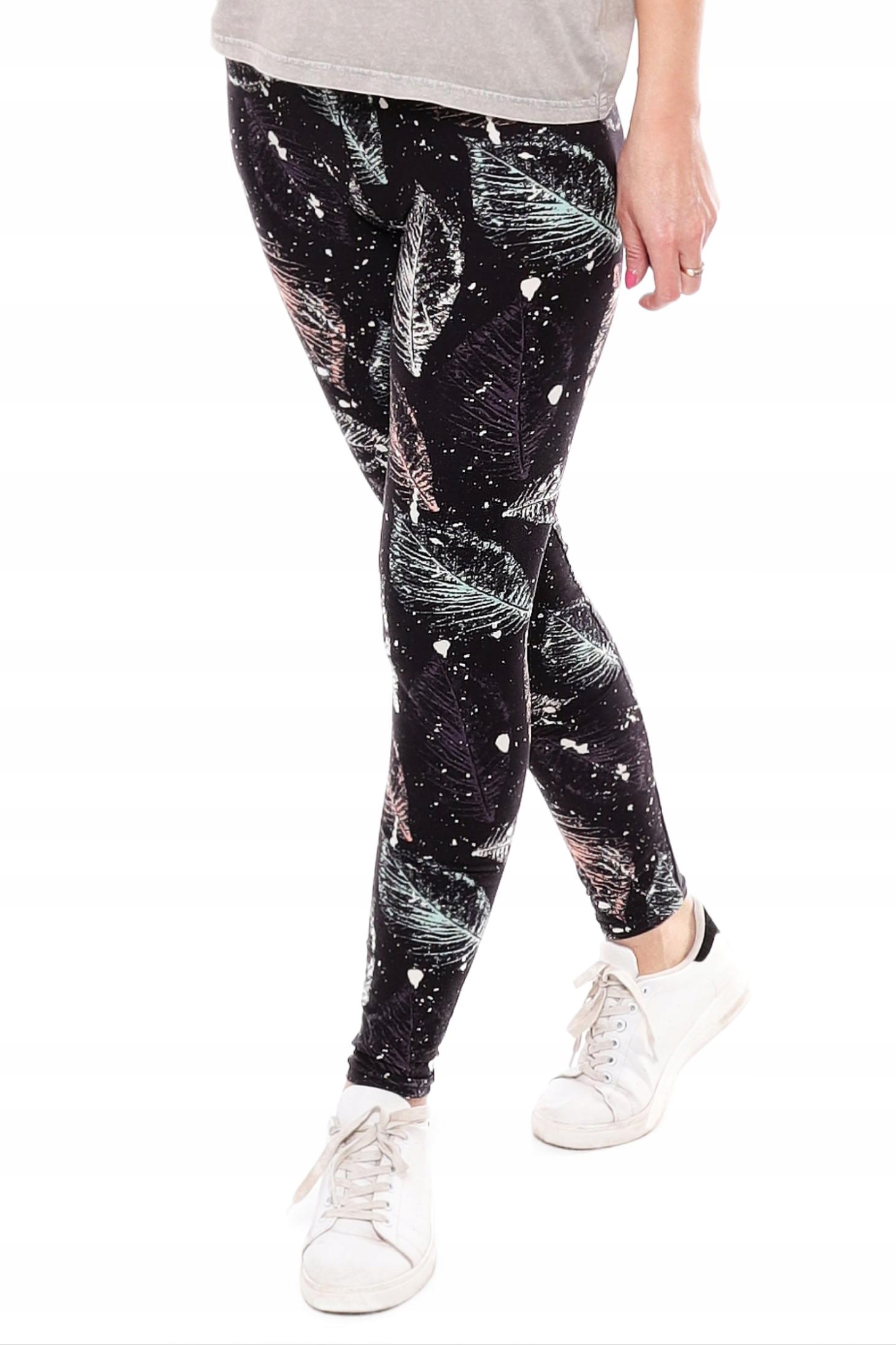 

Moraj Legginsy Damskie w Kwiaty 2XL