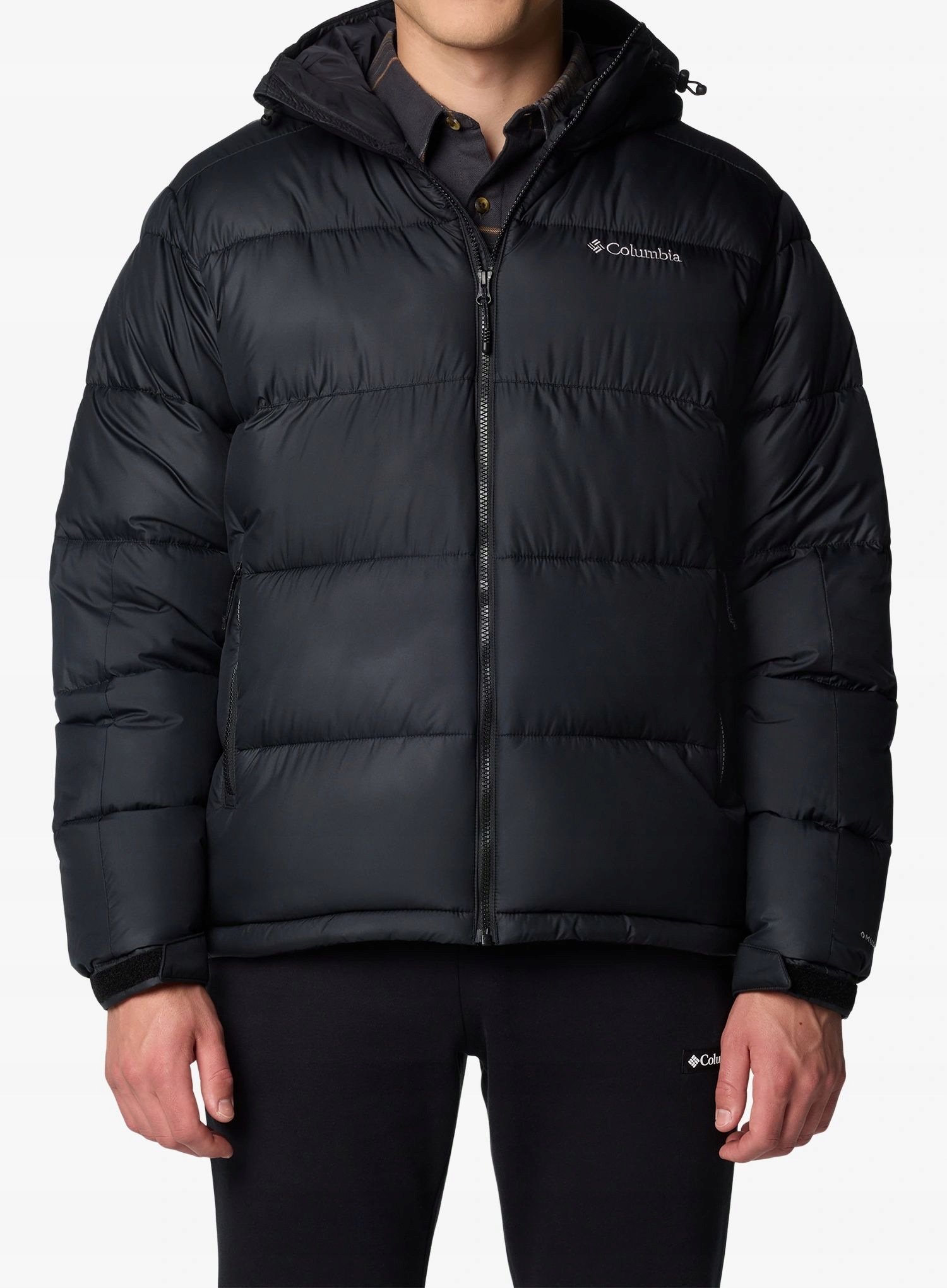 Zateplená bunda Columbia Pike Lake II Hooded Jacket černá, velikost XL