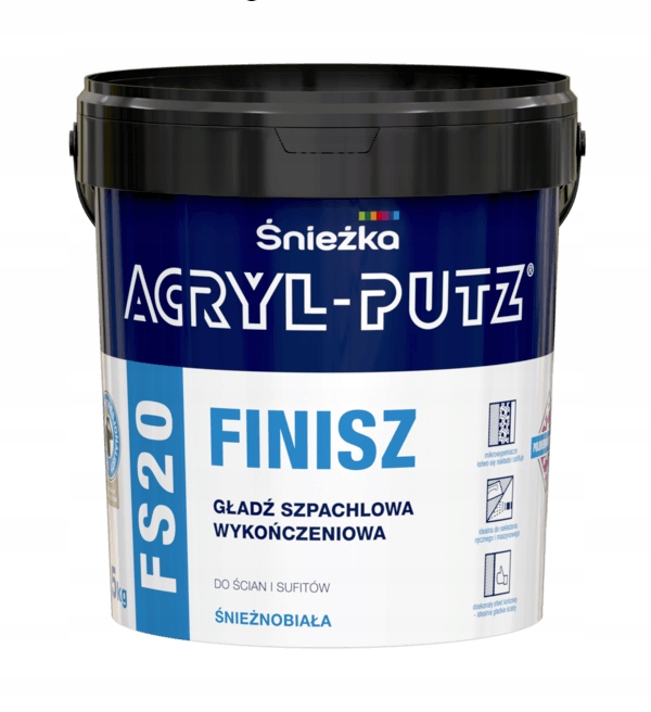 Gładź Szpachlowa ACRYL-PUTZ FS20 FINISZ 1.5 kg ŚNIEŻKA
