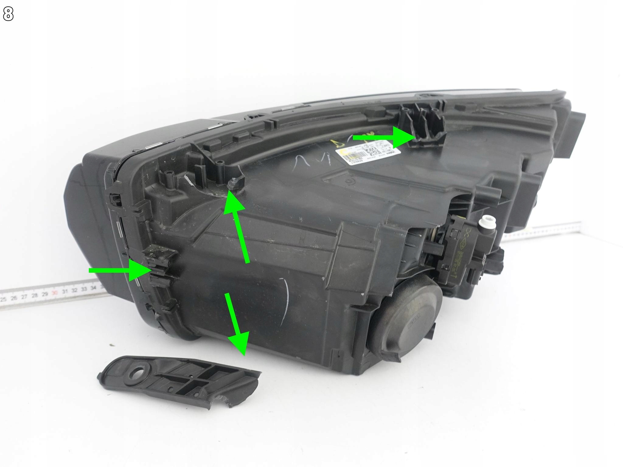 DACIA DUSTER III 3 P1310 24- FULL LED + H7 light right front EUROPA
