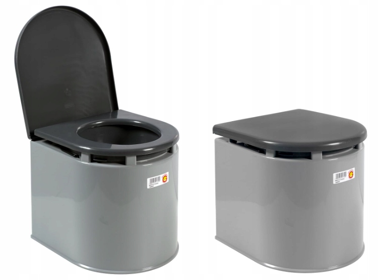 TOALETA PRZENOŚNA DLA CHORYCH SENIORA PRZENOŚNE WC + PAPIER 8 rolek+PŁYN 2L EAN (GTIN) 8002942017155