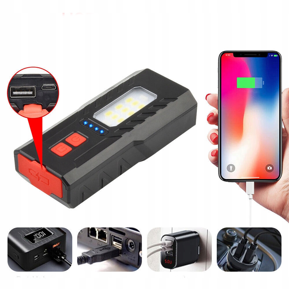 WODOODPORNY ZESTAW REFLEKTORÓW I ŚWIATEŁ TYLNYCH DO ROWERÓW SZOSOWYCH Rodzaj zestaw