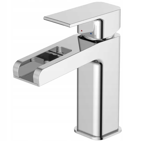 Stojanková umývadlová batéria Sen Sea Samar strieborná