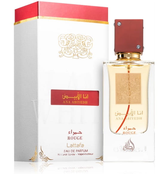 Lattafa Ana Abiyedh Rouge 60 Ml Unisex Dřevitá parfémovaná voda