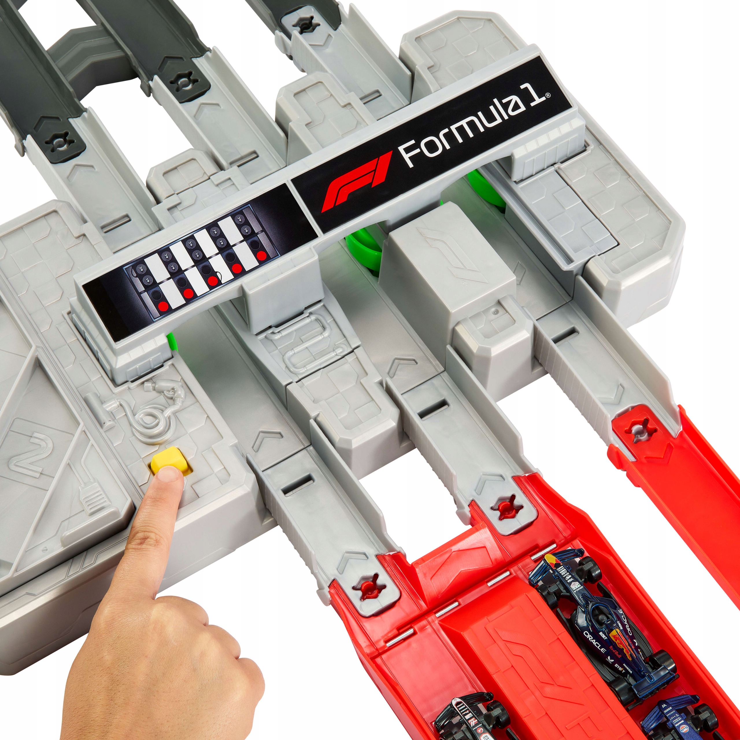 Набір трас HOT WHEELS RACING FORMULA 1 GRAND PRIX CIRCUIT + 3 машинки Модель JDY16