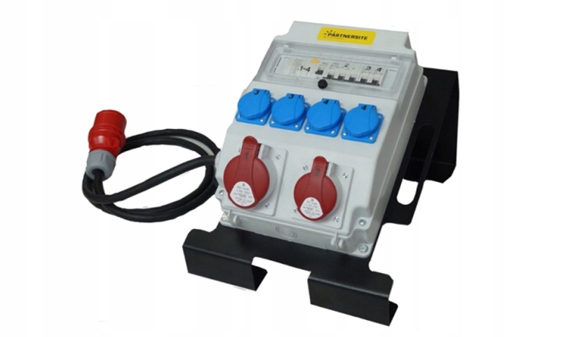 Rozdzielnica Elektr . 1X32A 5P,1X16A 5P,4X16A 250V, ERB32AWS Partnersite