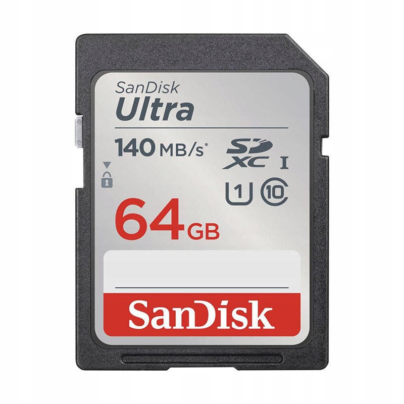 SanDisk Ultra Sdxc 64GB Paměťová karta 140 MB/s