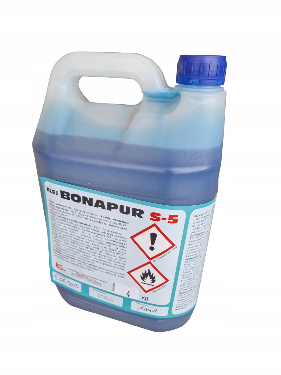 Automobilové čalounické lepidlo Bonapur S-5 4 Kg za studena pro kokpity