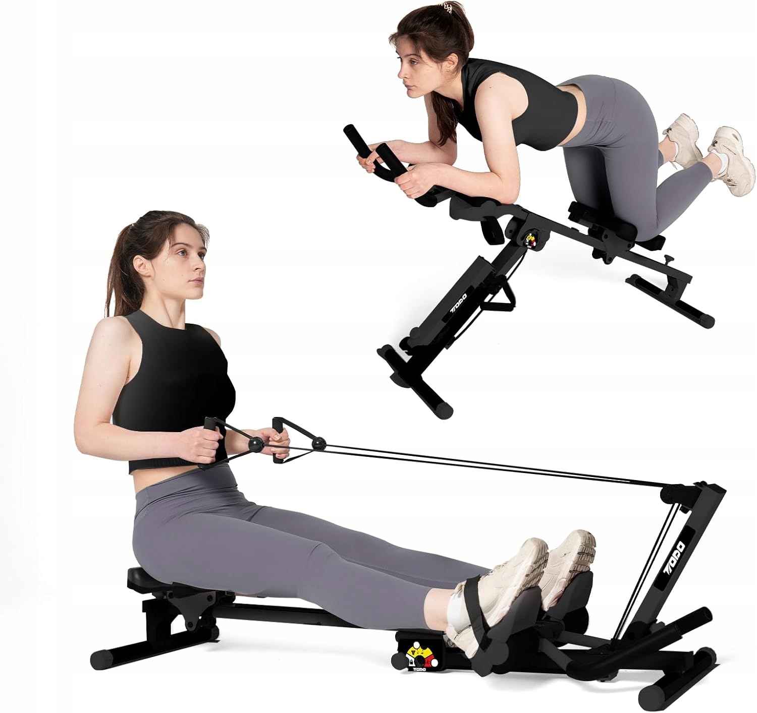 Todo Veslovací kolo 3v1, Tiché, Trénink Břicha, Veslovací trenažér do 120 kg