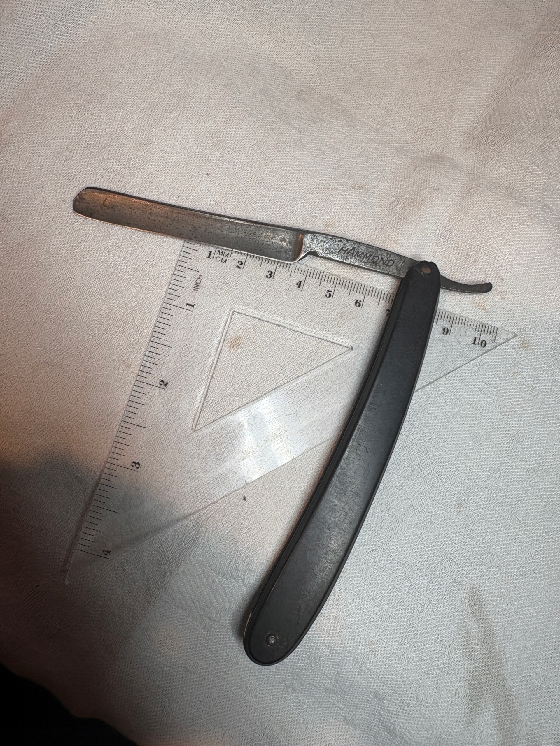 старая коллекционная бритва