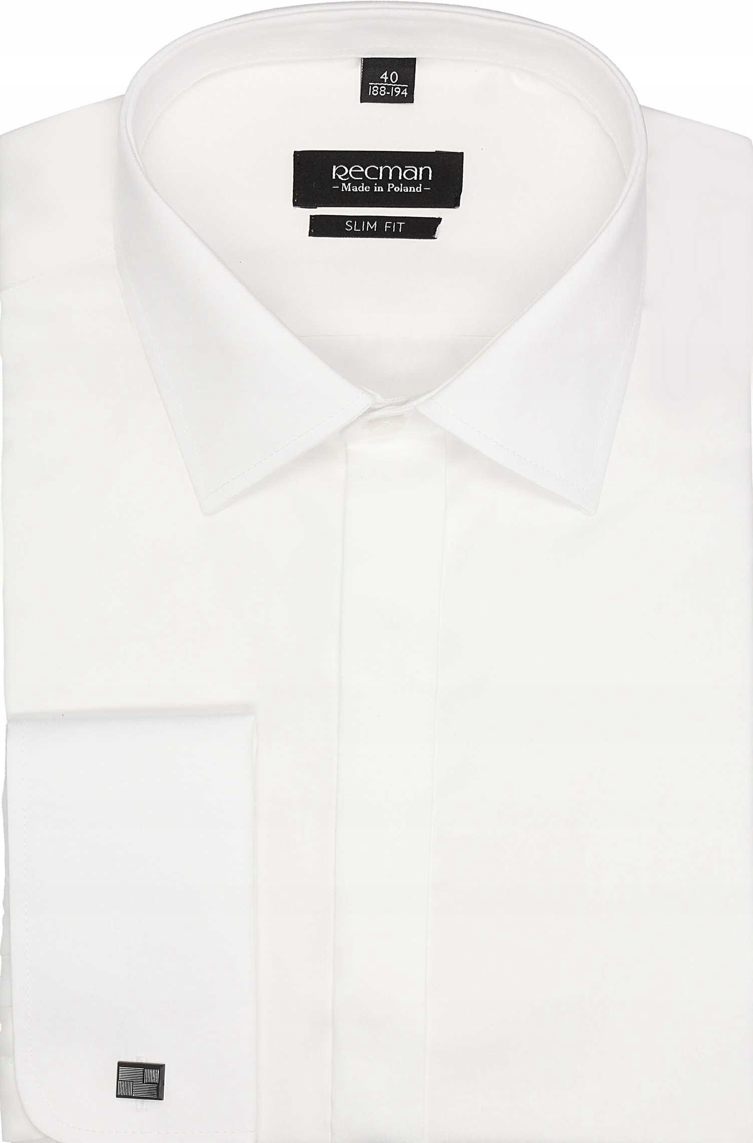 

Koszula Saverne 3623 Na Spinki Sf Biały 188/194 42