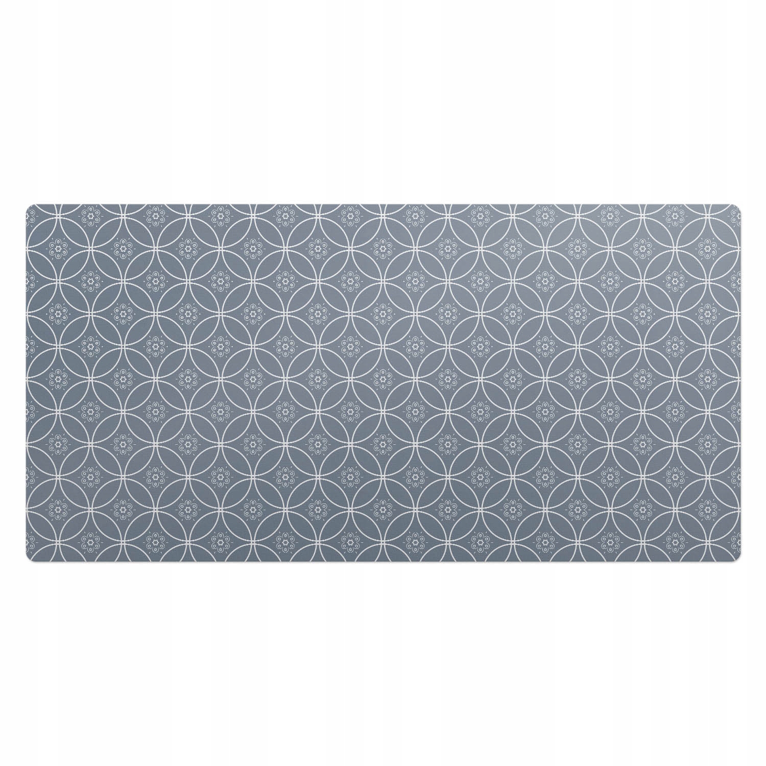 Vinylová podložka na psací stůl Retro geometrie v moderním provedení, 100 x 50 cm