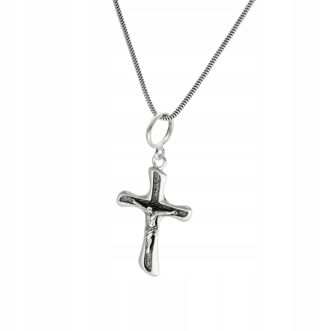 Stříbrný křížek s obrázkem velkého kolínka