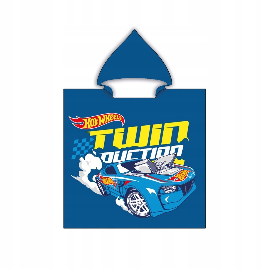 HOT WHEELS RĘCZNIK CHŁOPIĘCY PONCZO KĄPIELOWE