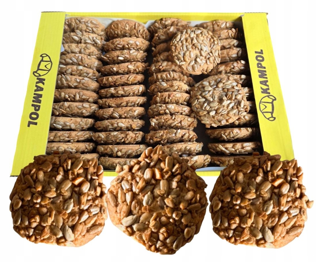 Ciastka kruche ze słonecznikiem 3kg Kampol