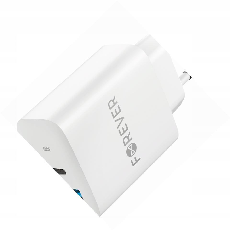 Szybka ładowarka 30W sama kostka 2 wejścia do Samsung Galaxy S23 Ultra 5G