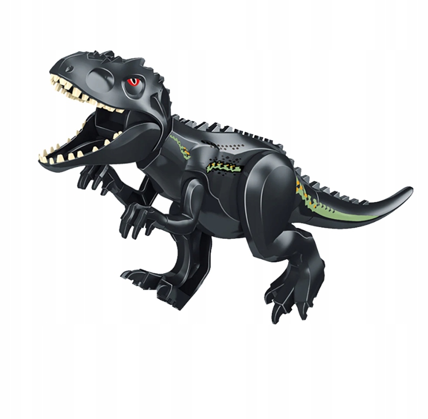 

Duży Składany Dinozaur T-rex Klocki Dł 28CM