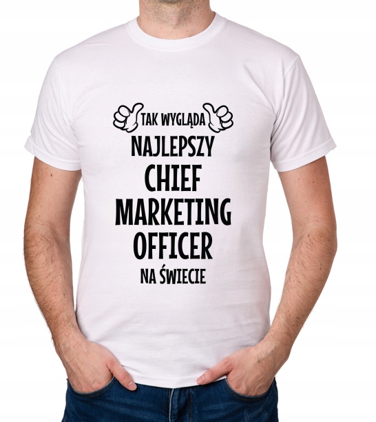 

koszulka Najlepszy Chief Marketing Officer prezent