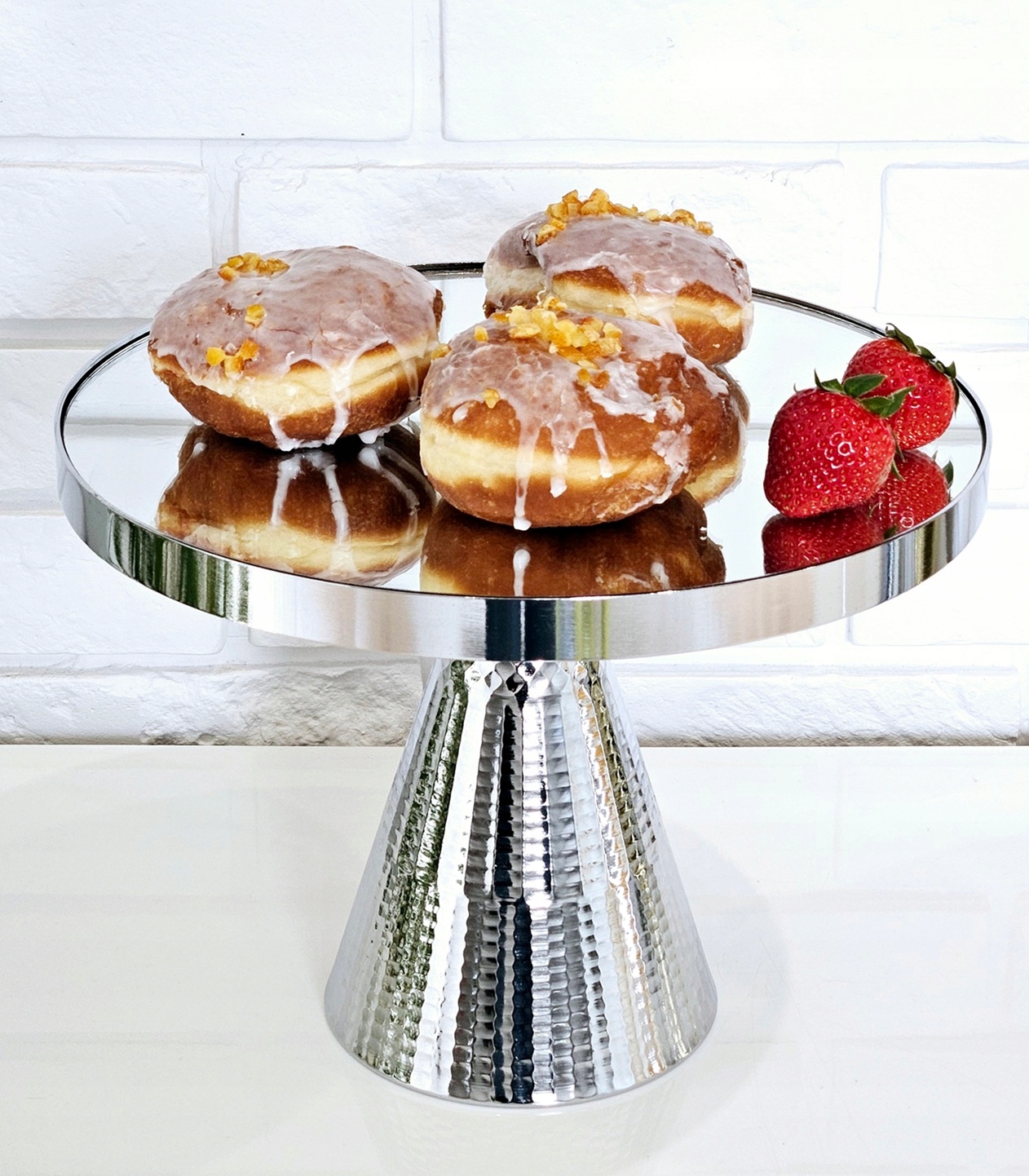 PATERA NA CIASTA BABECZKI SILVER Ø25 CM BC3390 EAN (GTIN) 5904302061637