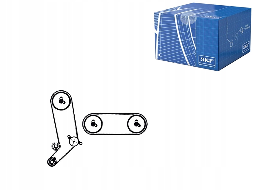 SKF КОМПЛЕКТ - КОМПЛЕКТ РЕМЕНЯ ROZRZADU74121005p 074