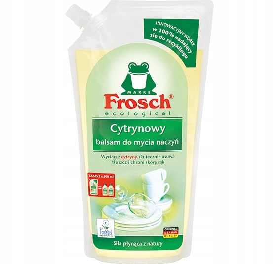 

Płyn do naczyń Frosch w foli 1L balsam