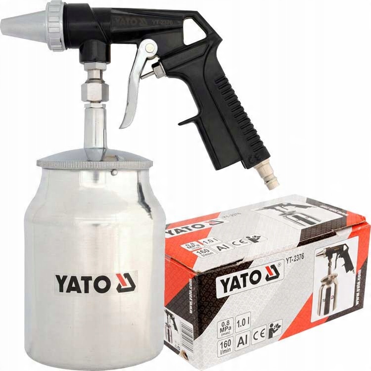 

Pistolet do piaskowania zbiornik 1L Yato