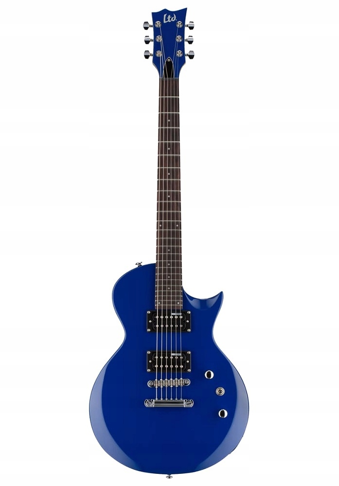 Ltd EC-10 Kit Blue Elektrická kytara Single Cut Hh s obalem