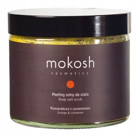 Mokosh Body Salt Scrub Solný Peeling Na Tělo Pomeranč Se Skořicí 300 G