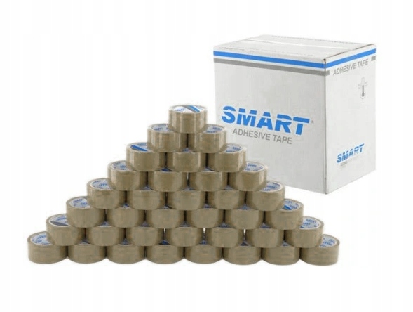 

Taśma Pakowa Smart 48/66 Kauczuk Solvent 36 Szt Br