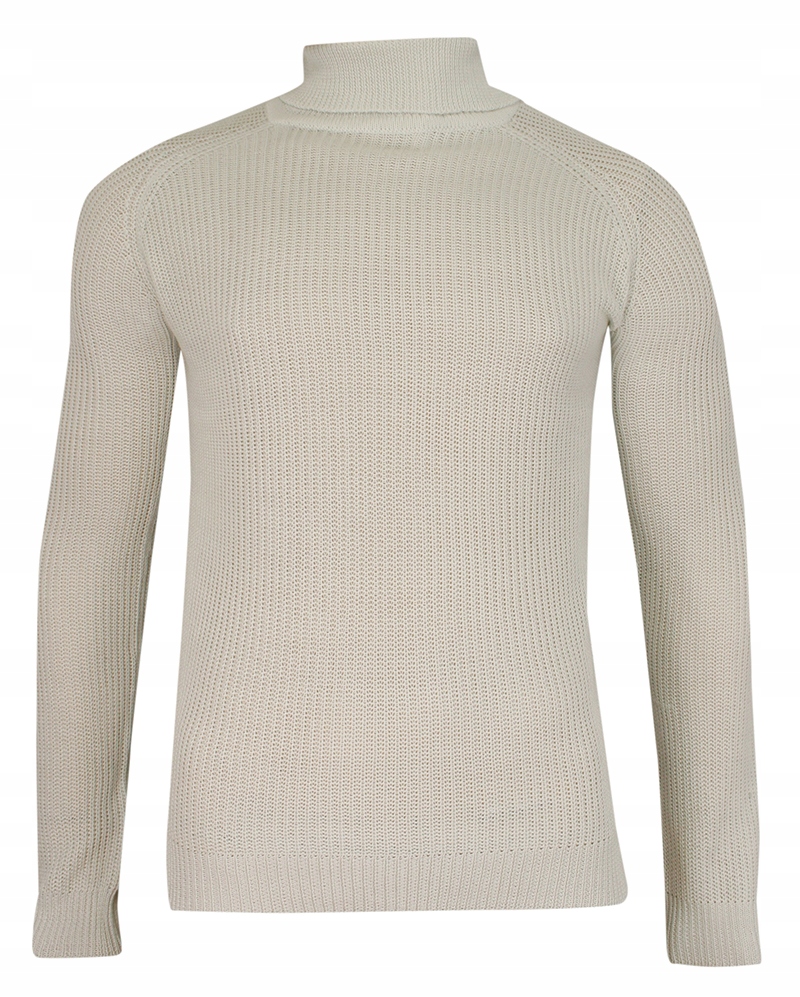 

Jasny Szary Dziergany Golf Slim -Brave Soul- M