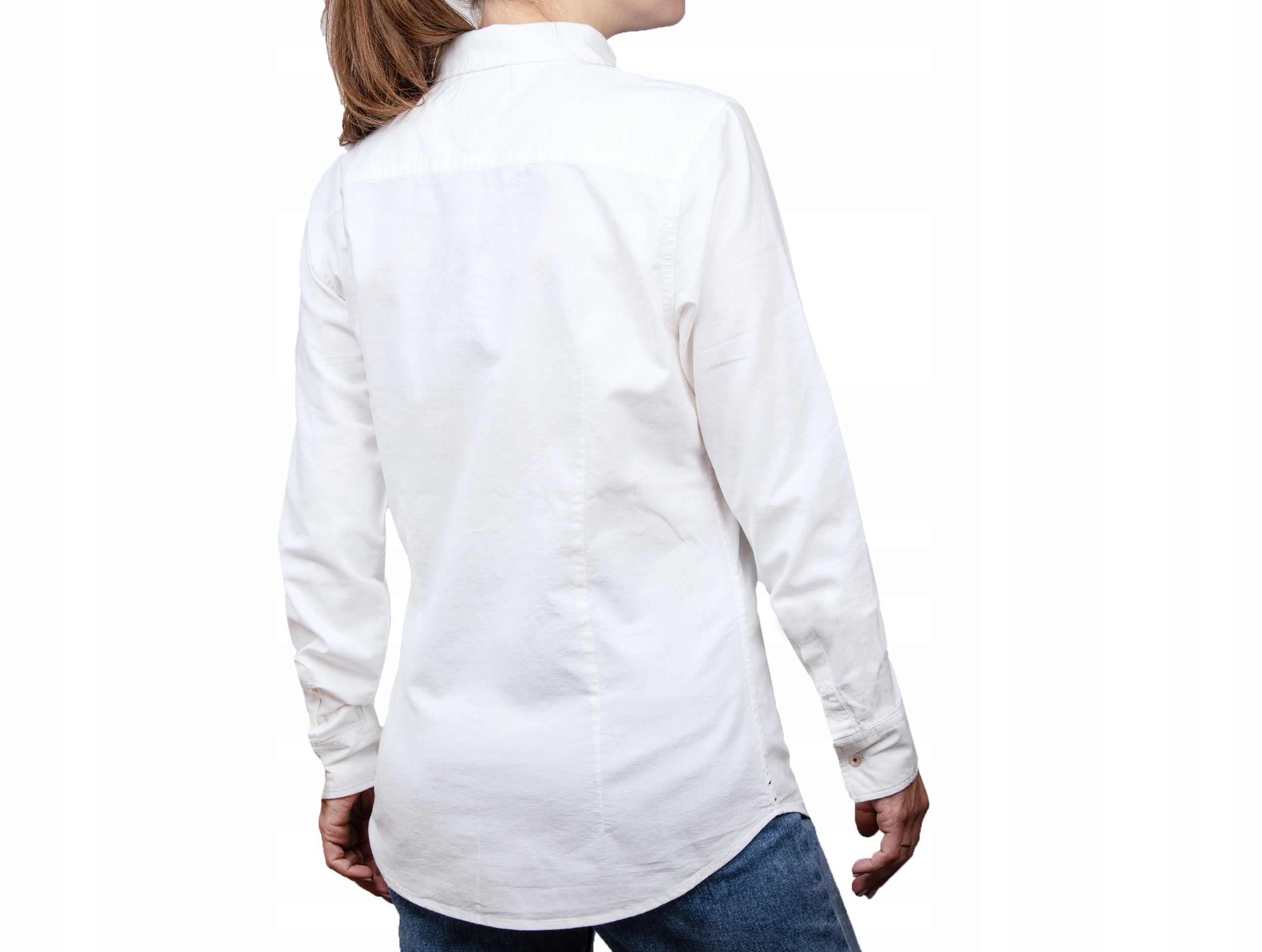 Koszula damska Tommy Jeans LADIES OXFORD SHIRT WHITE EAN (GTIN) 5906168542152