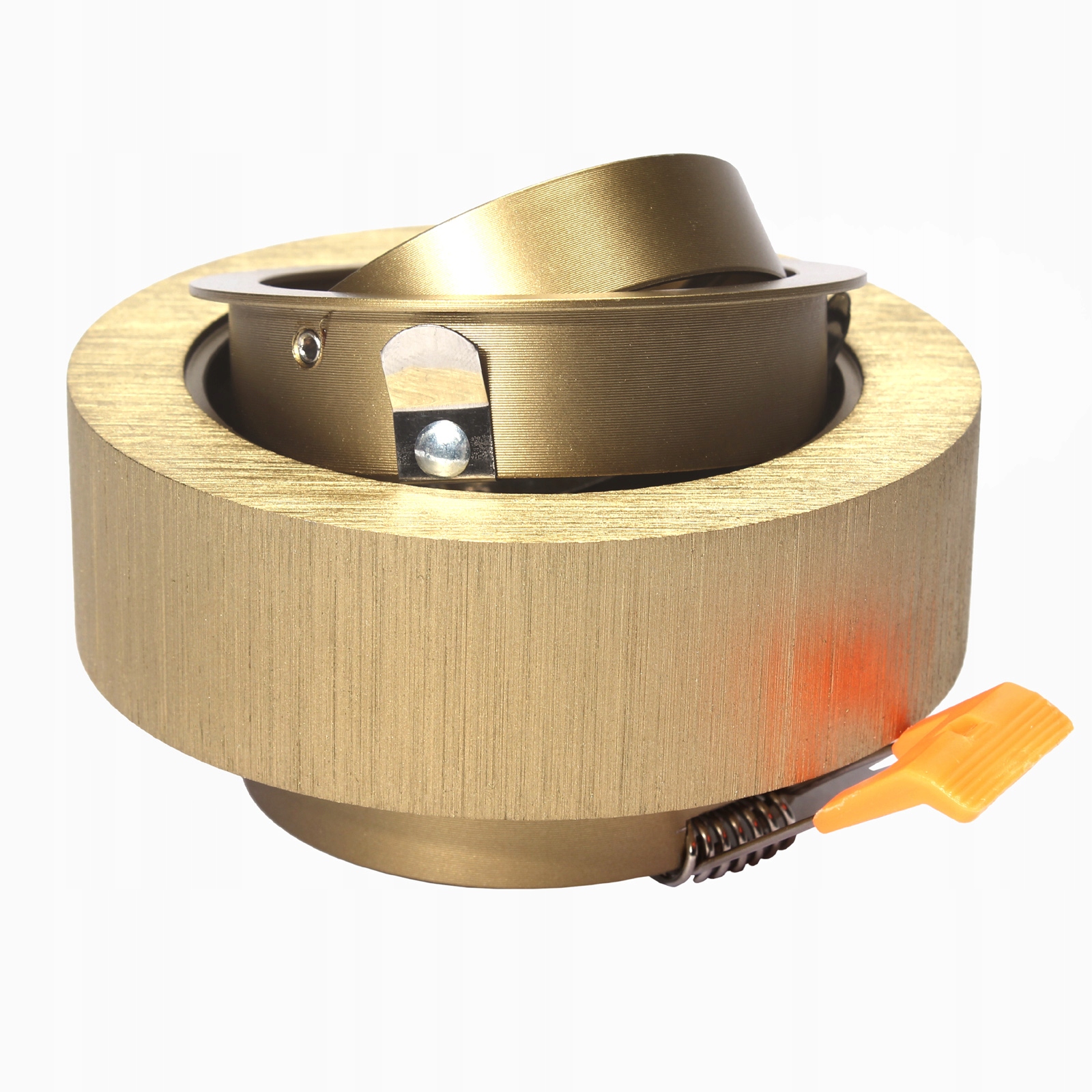 OPRAWA PODTYNKOWA HALOGENOWA TUBA LED GU10 ZŁOTA Rodzaj gwintu GU10