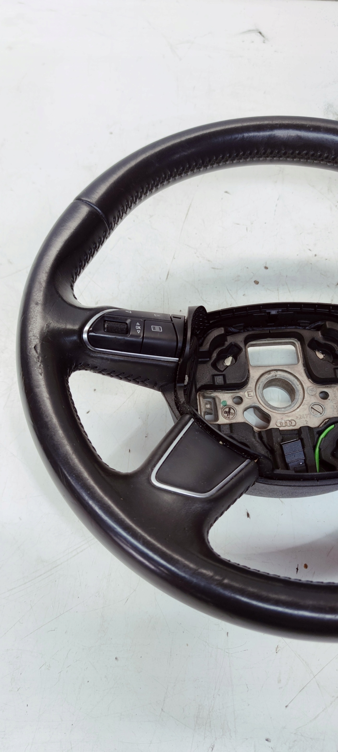lenkrad Leder MULTIFUNKCJA AUDI Q3 8U 8U0419091T 1KT