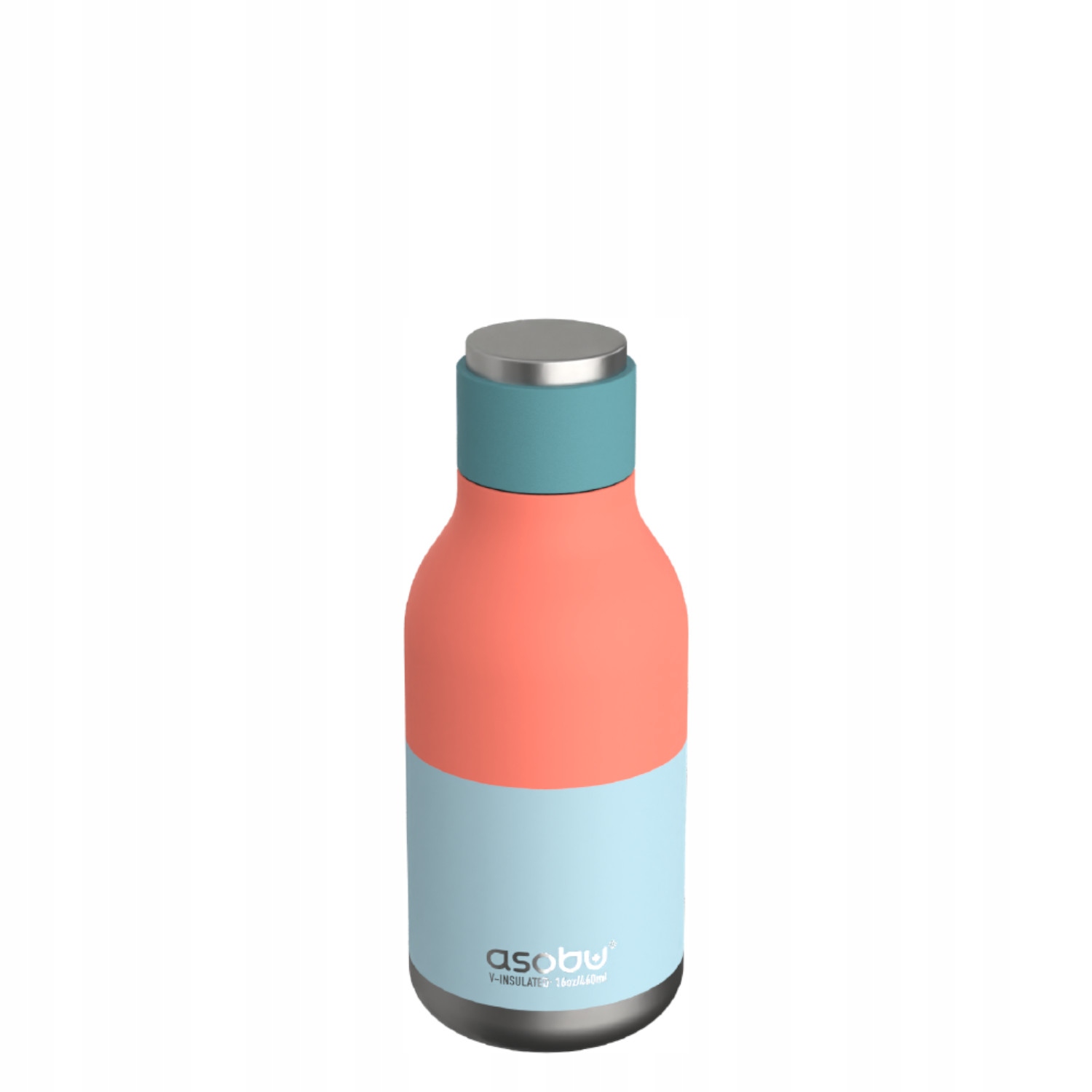 Butelka termiczna Urban Teal, 473 ml Asobu