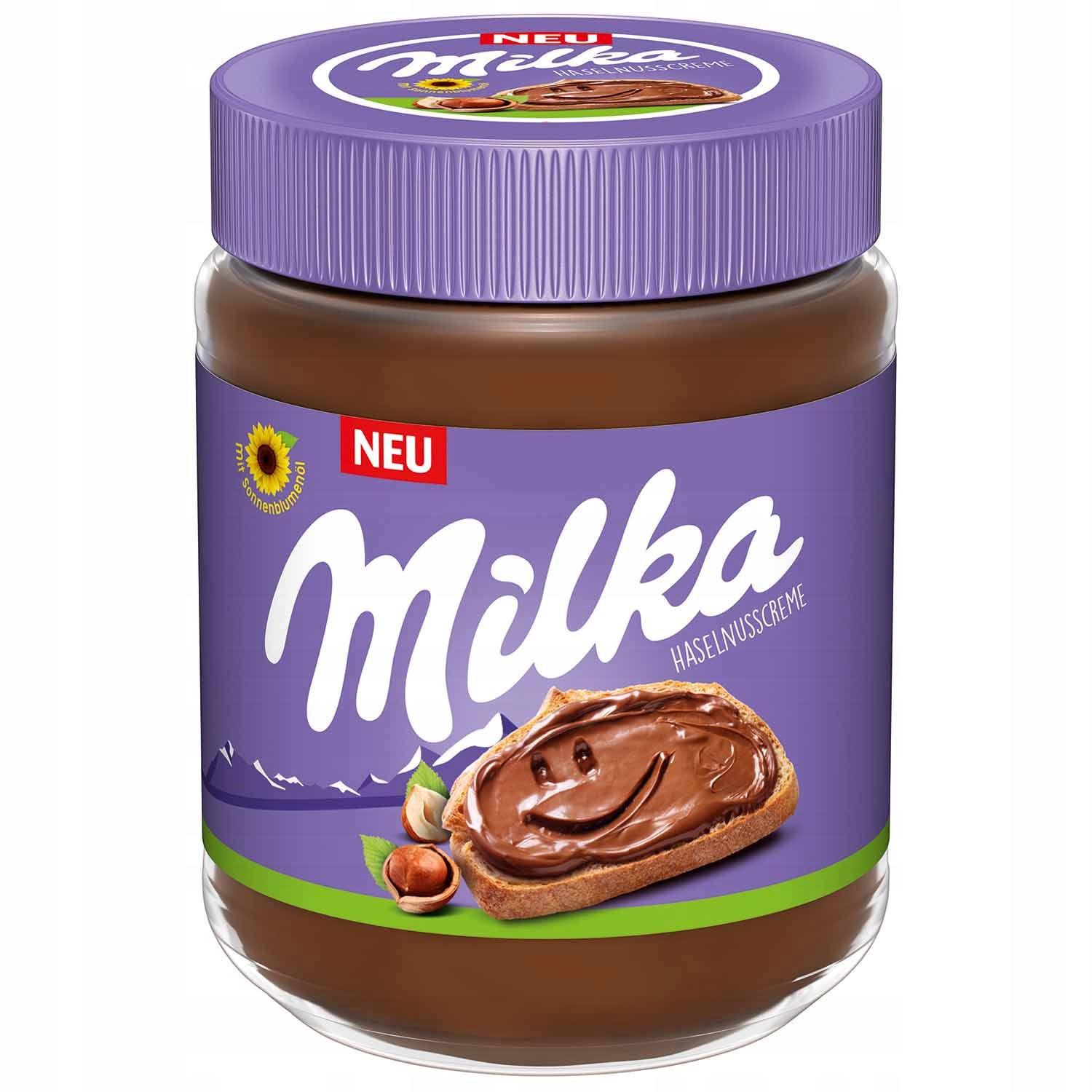 Levně 2x Oříškově čokoládový krém Milka 350 g
