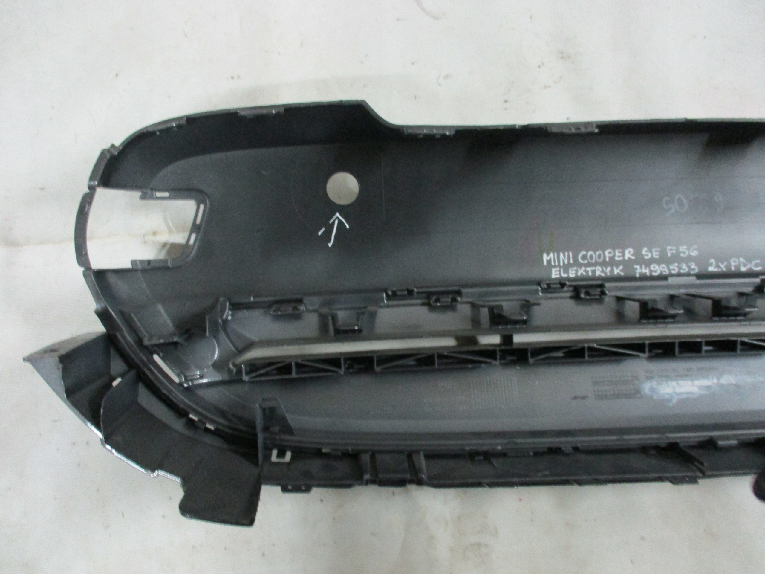 Grill Mini Cooper ONE F56 F57 2 x PDC 7499533