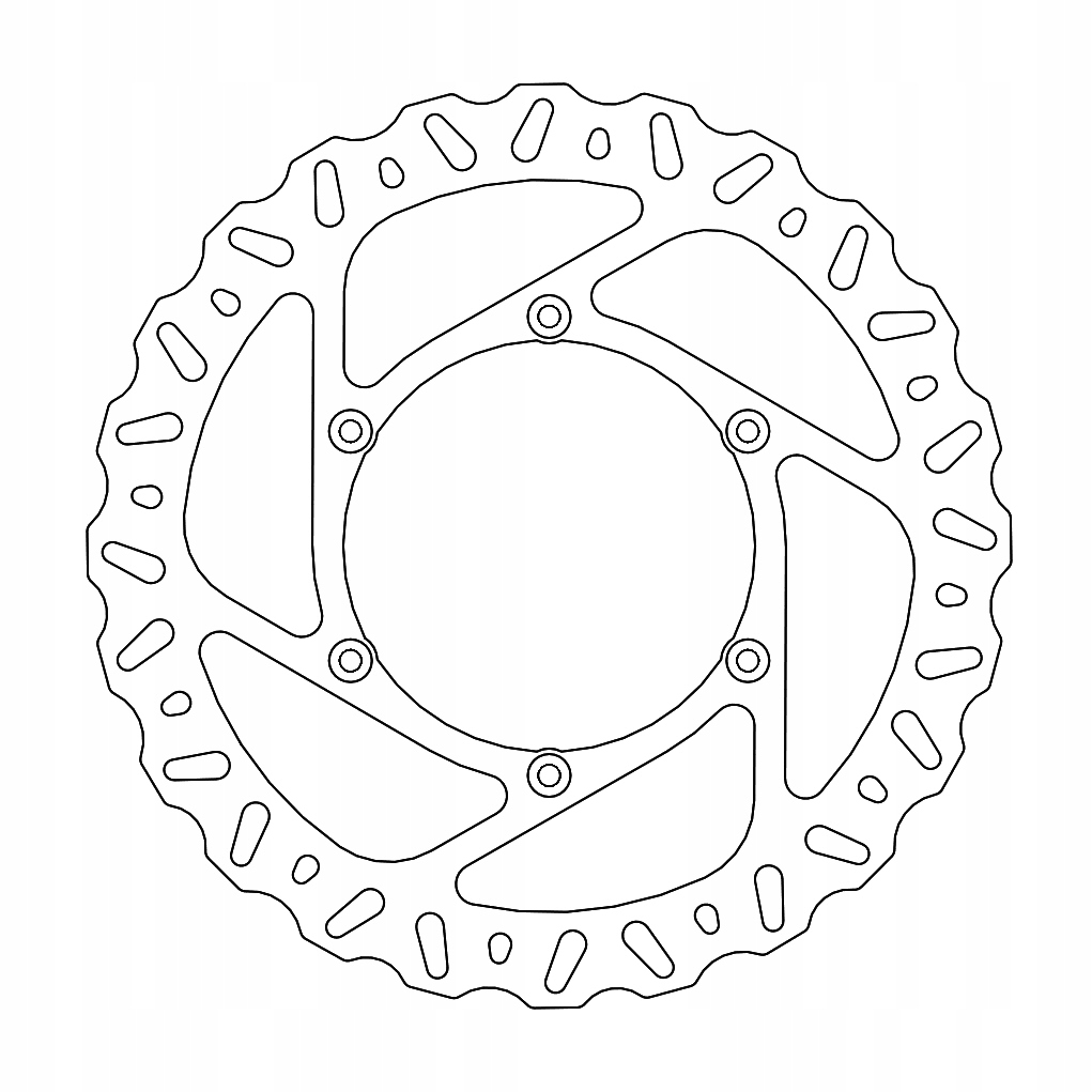 Moto-master Brzdový Kotúč Predný Nitro 270MM Yamaha Yz/yzf 125/250/450 '1