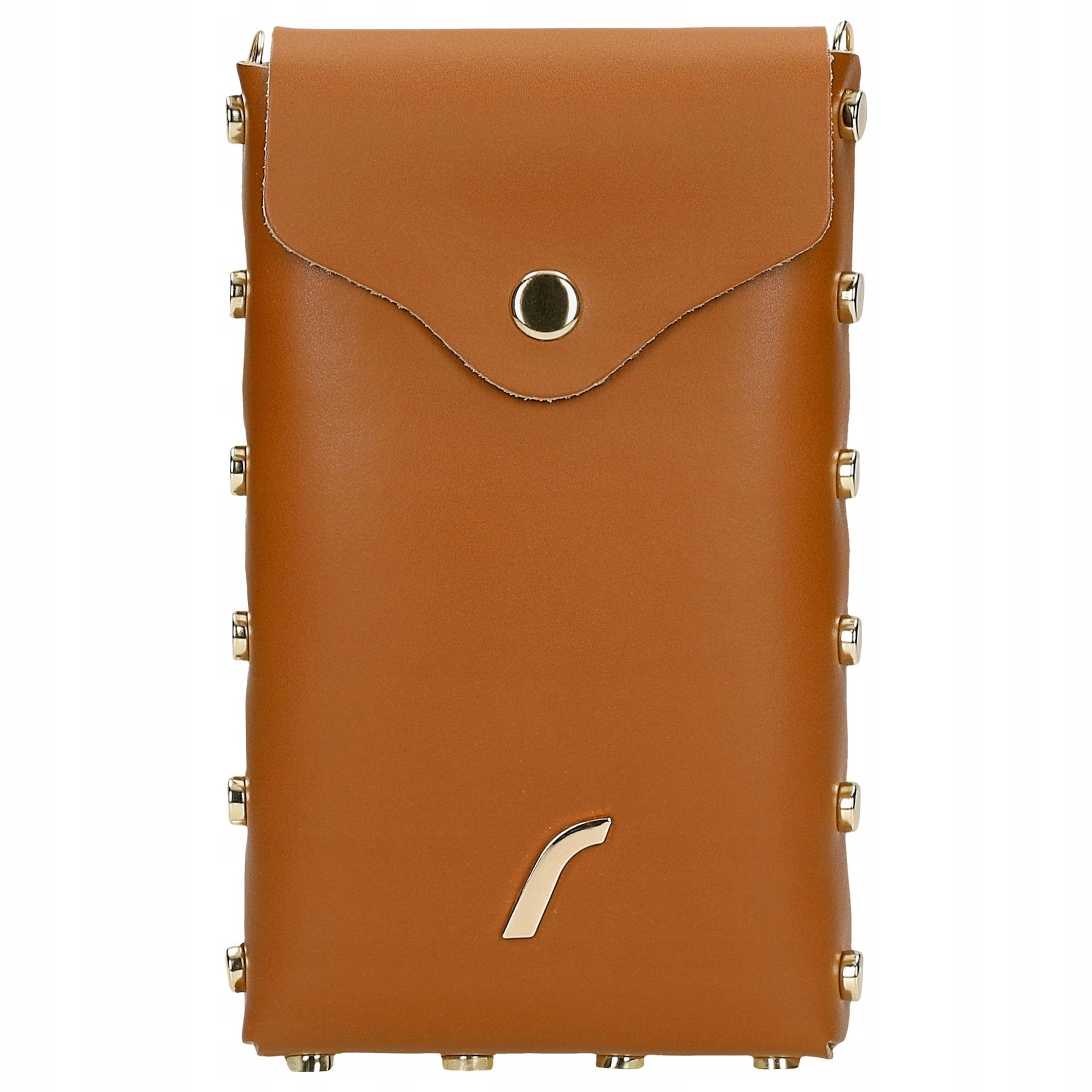 Hnědá taška na telefon Relaks vel. Xs